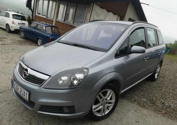 Opel Zafira cena 9999 przebieg: 280000, rok produkcji 2006 z Ropczyce małe 497